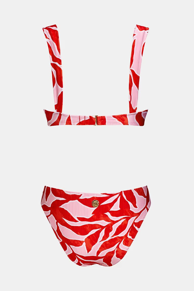 Tropical underwired bikini
