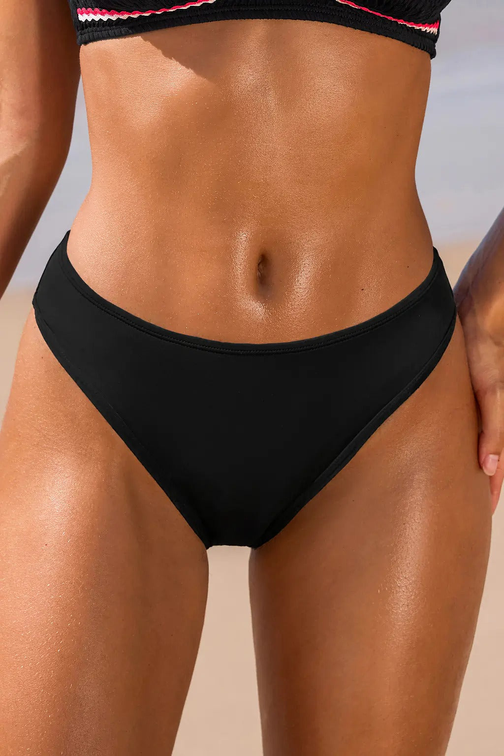 Period-appropriate swim briefs, essential style