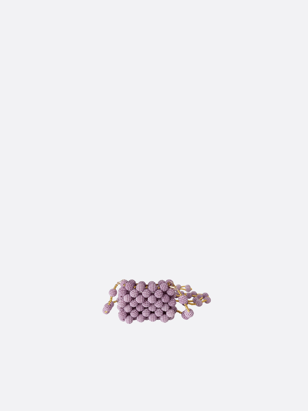 Mini beaded crossbody bag