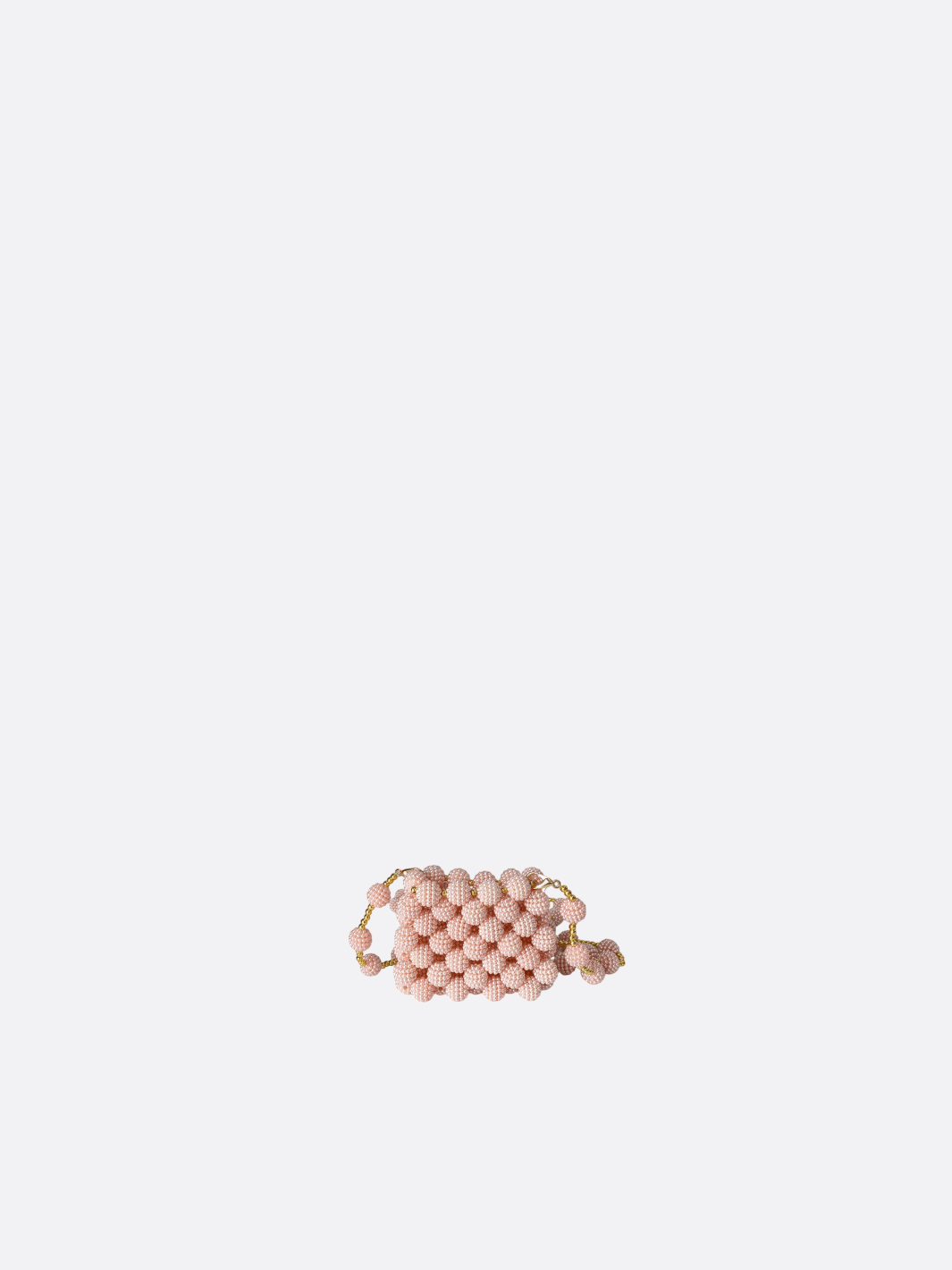 Mini beaded crossbody bag
