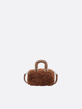 Mini Boston bag with a soft sheen