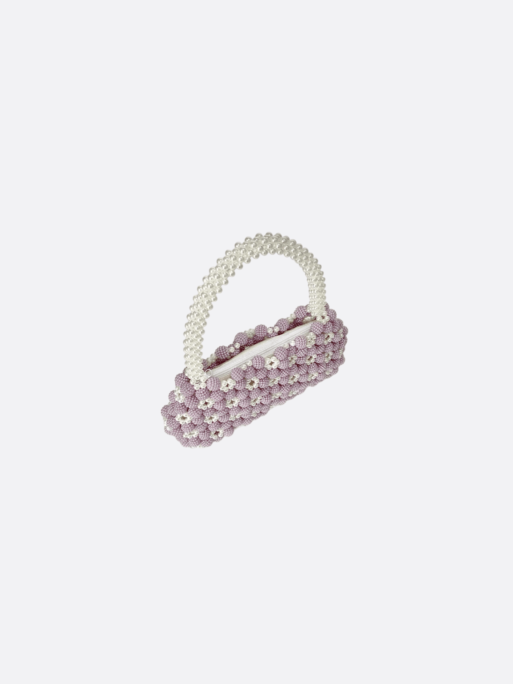 Handbag with beads