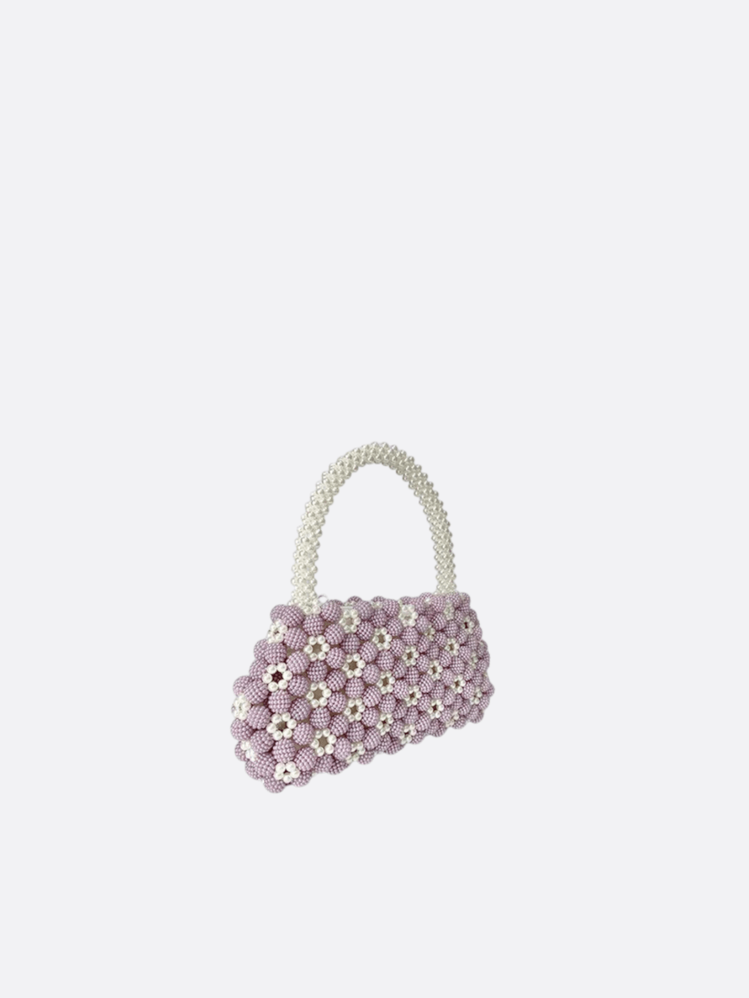 Handbag with beads