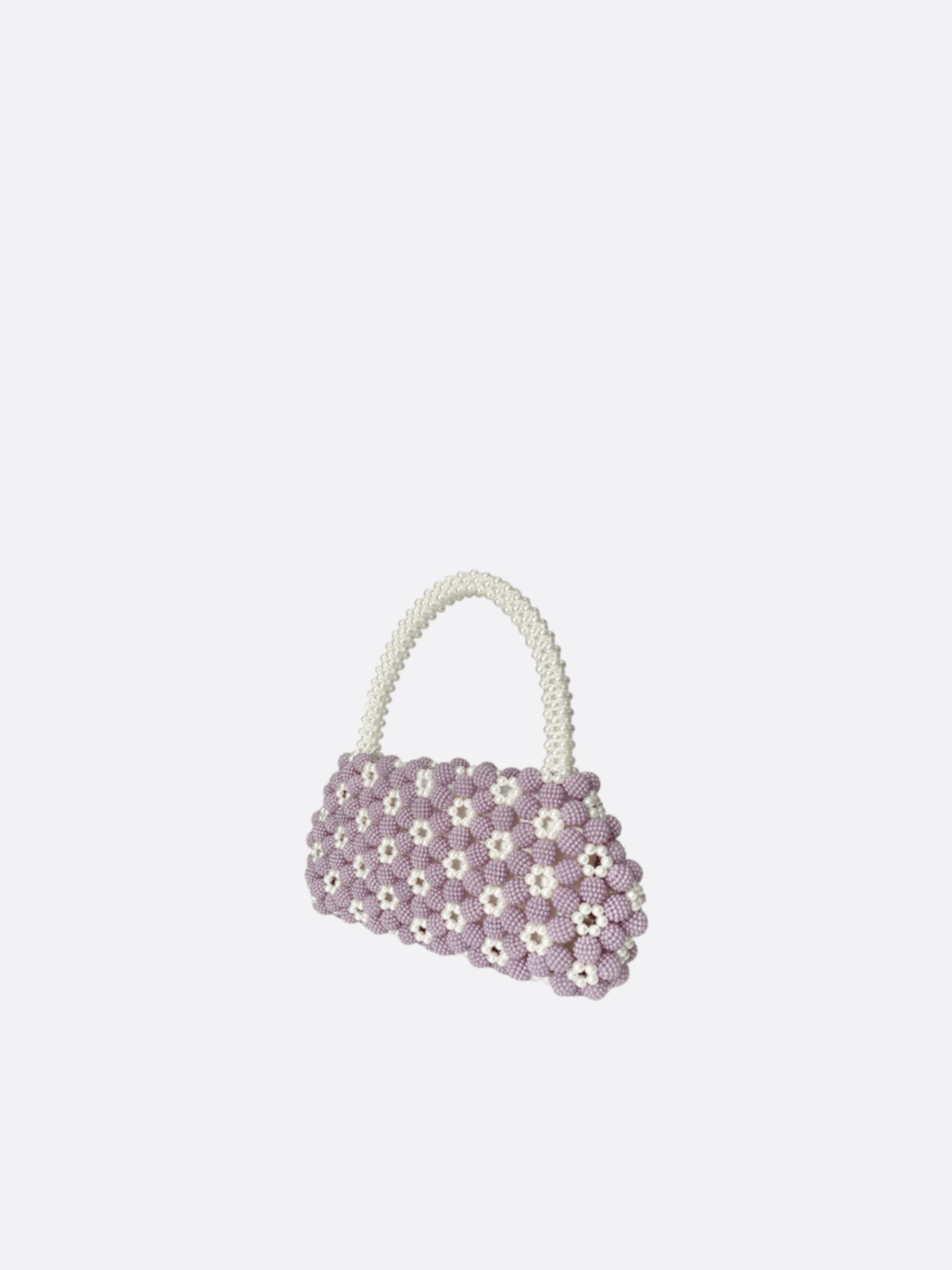 Handbag with beads