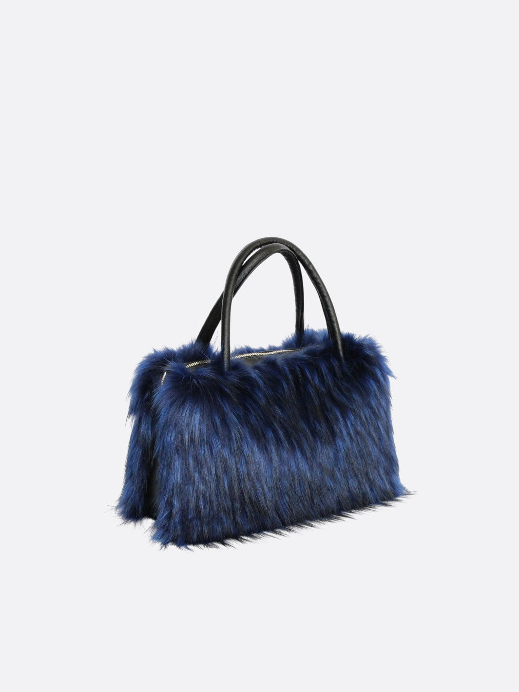 Faux fur handbag