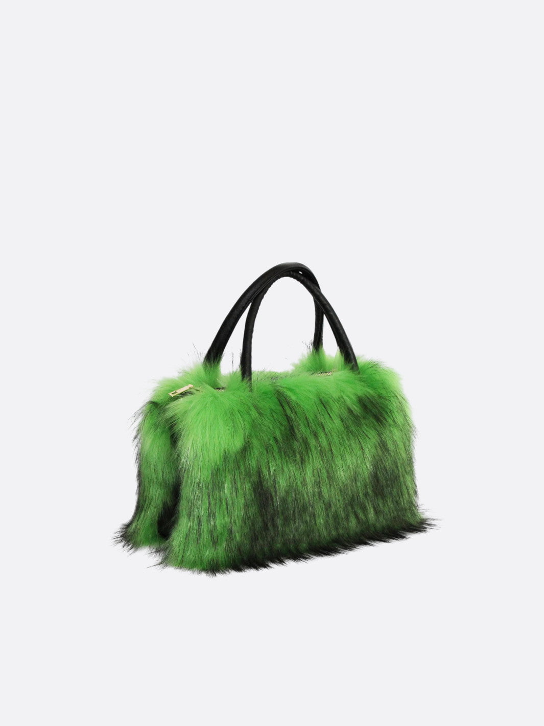 Faux fur handbag