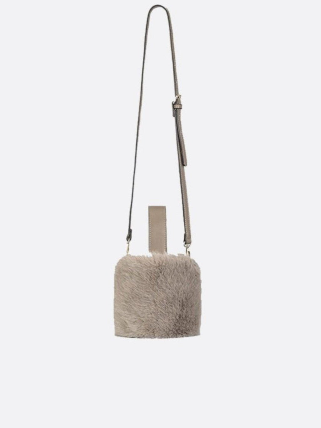 Plush handbag