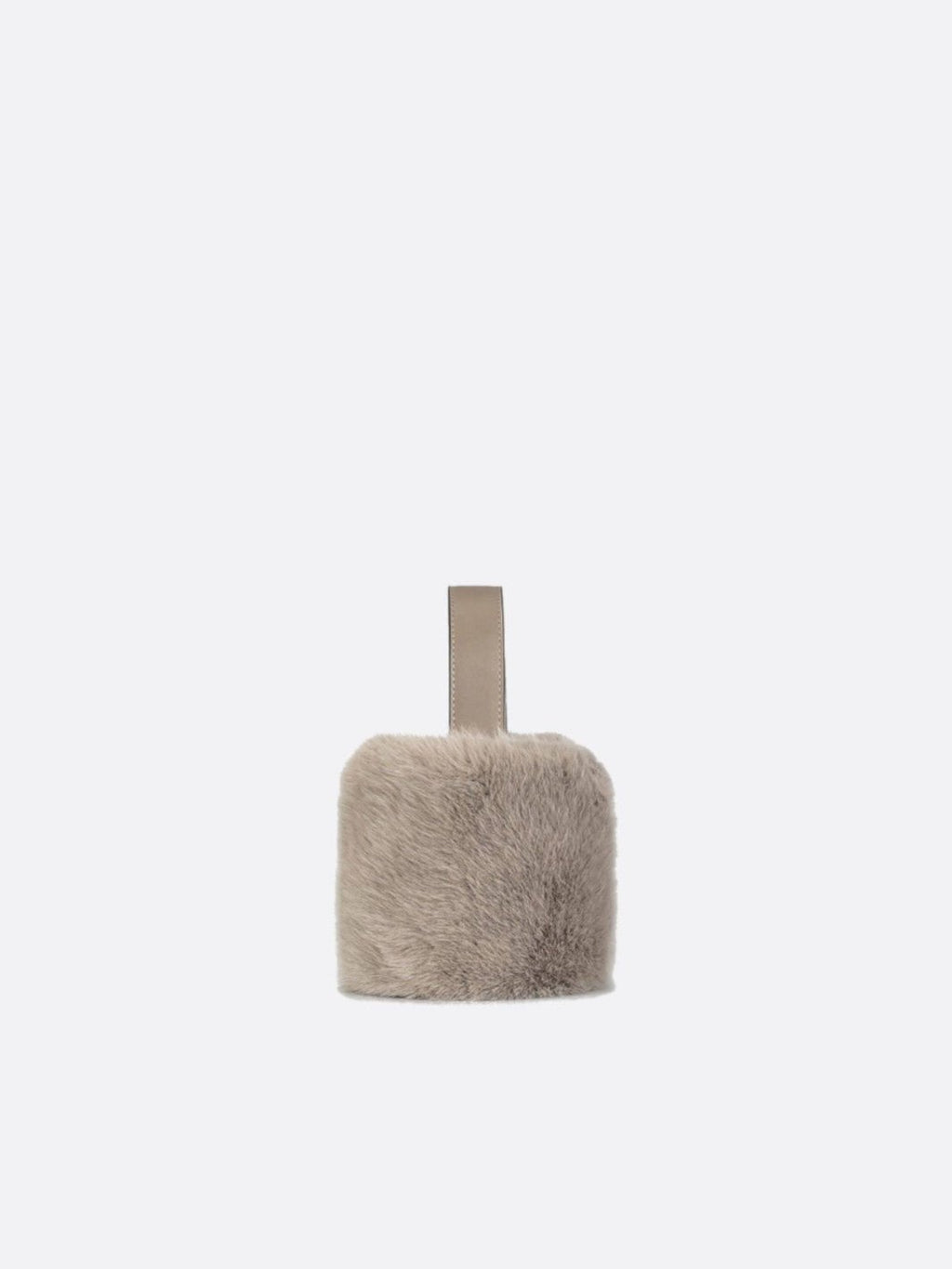 Plush handbag