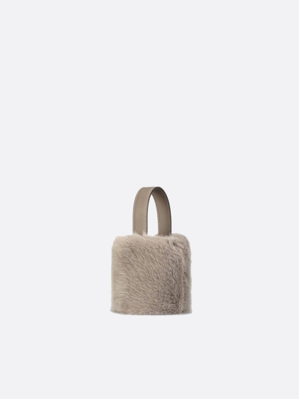 Plush handbag