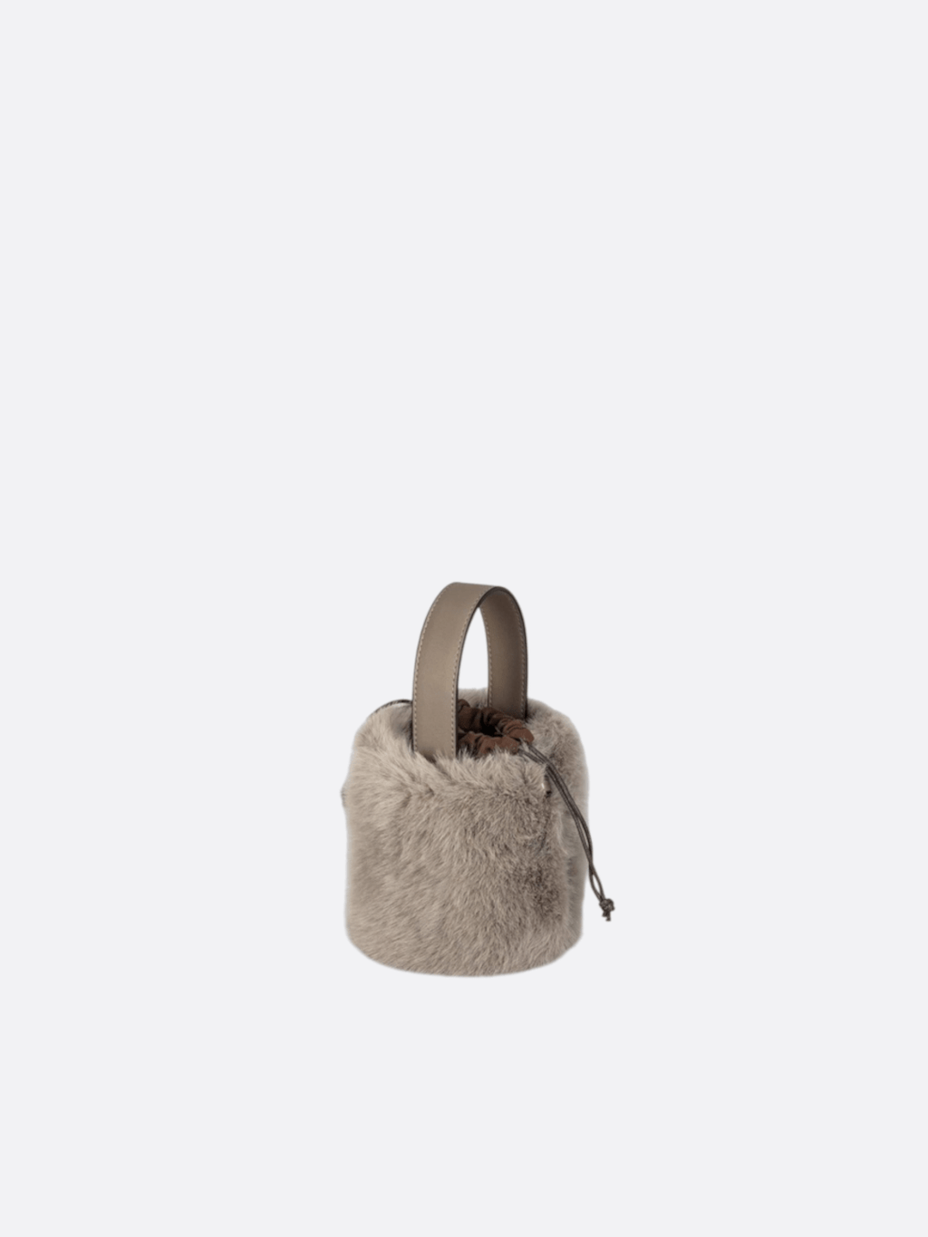 Plush handbag