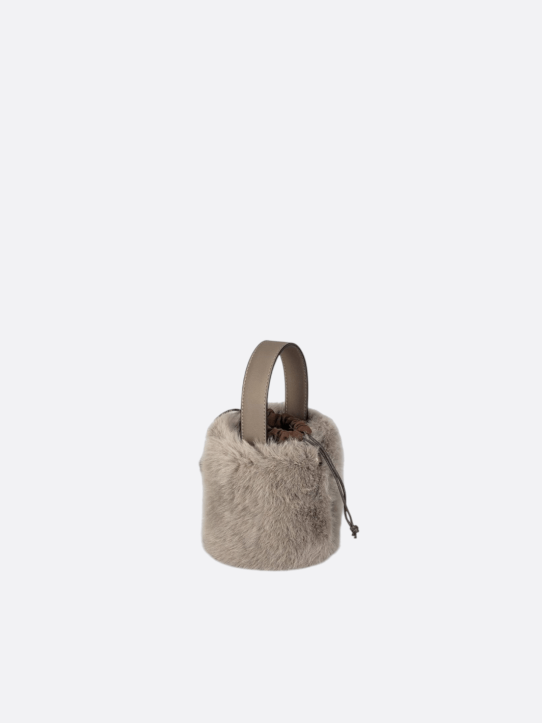 Plush handbag