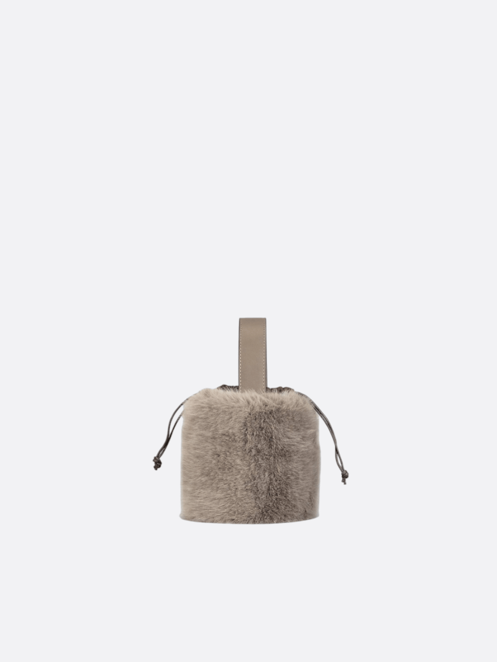 Plush handbag