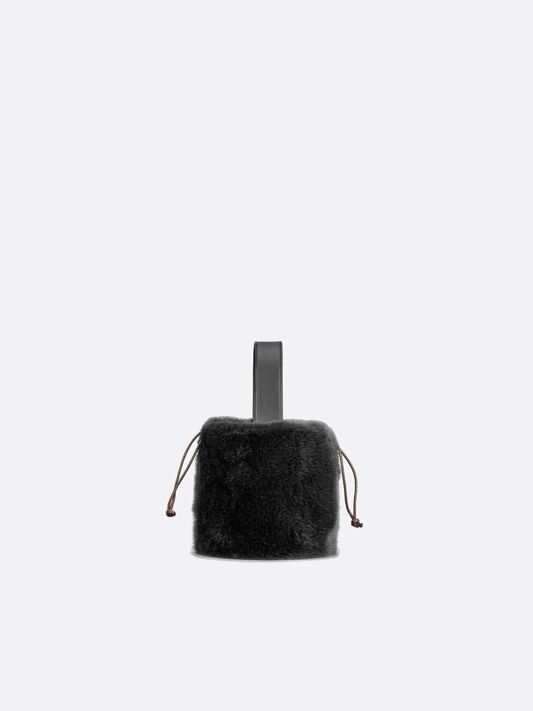 Plush handbag