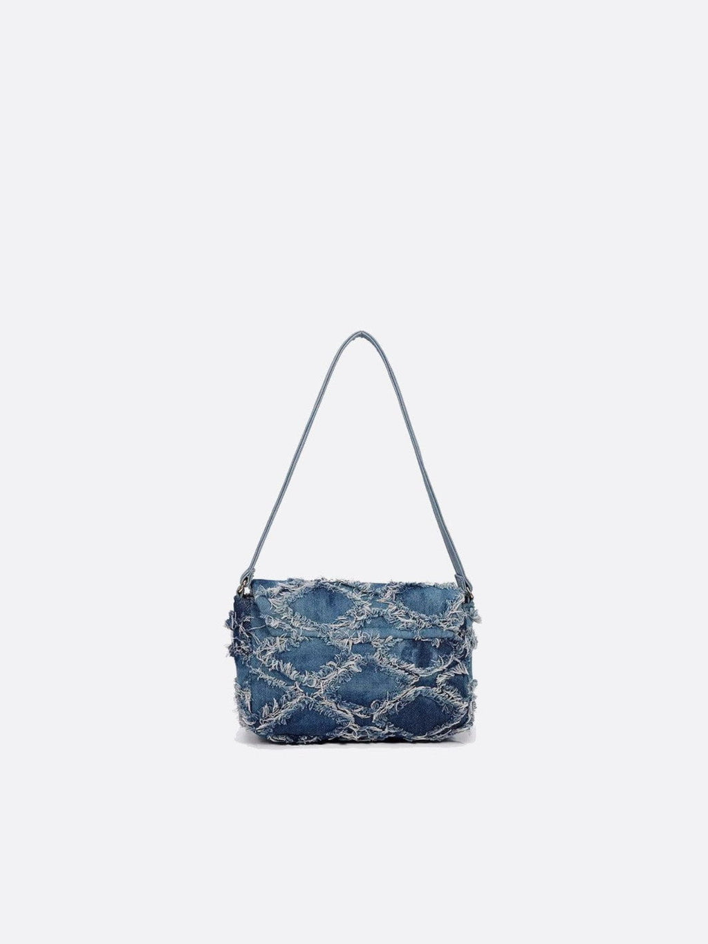 Denim shoulder bag