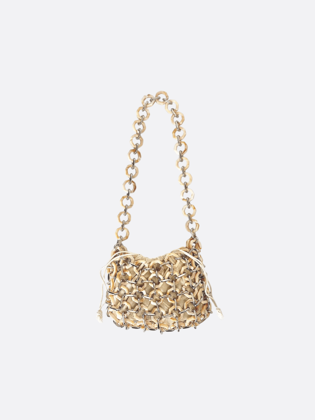 Shoulder bag with rings