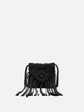 Macrame shoulder bag