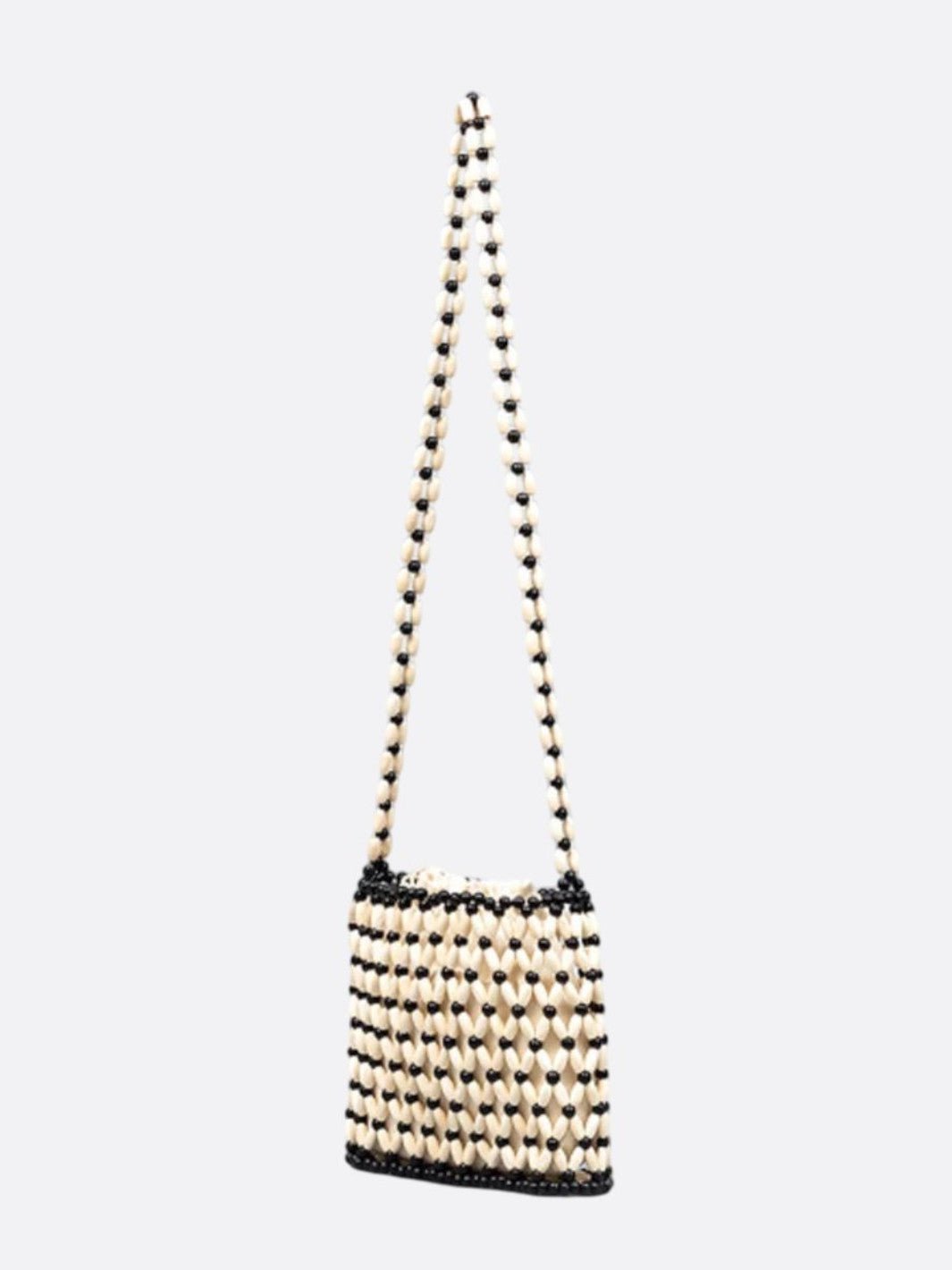 Beaded shoulder bag