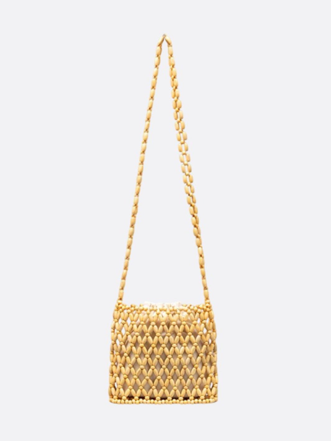 Beaded shoulder bag