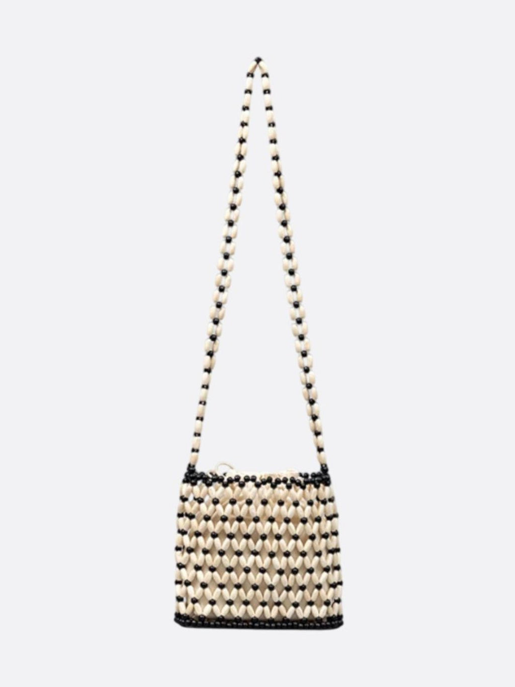 Beaded shoulder bag