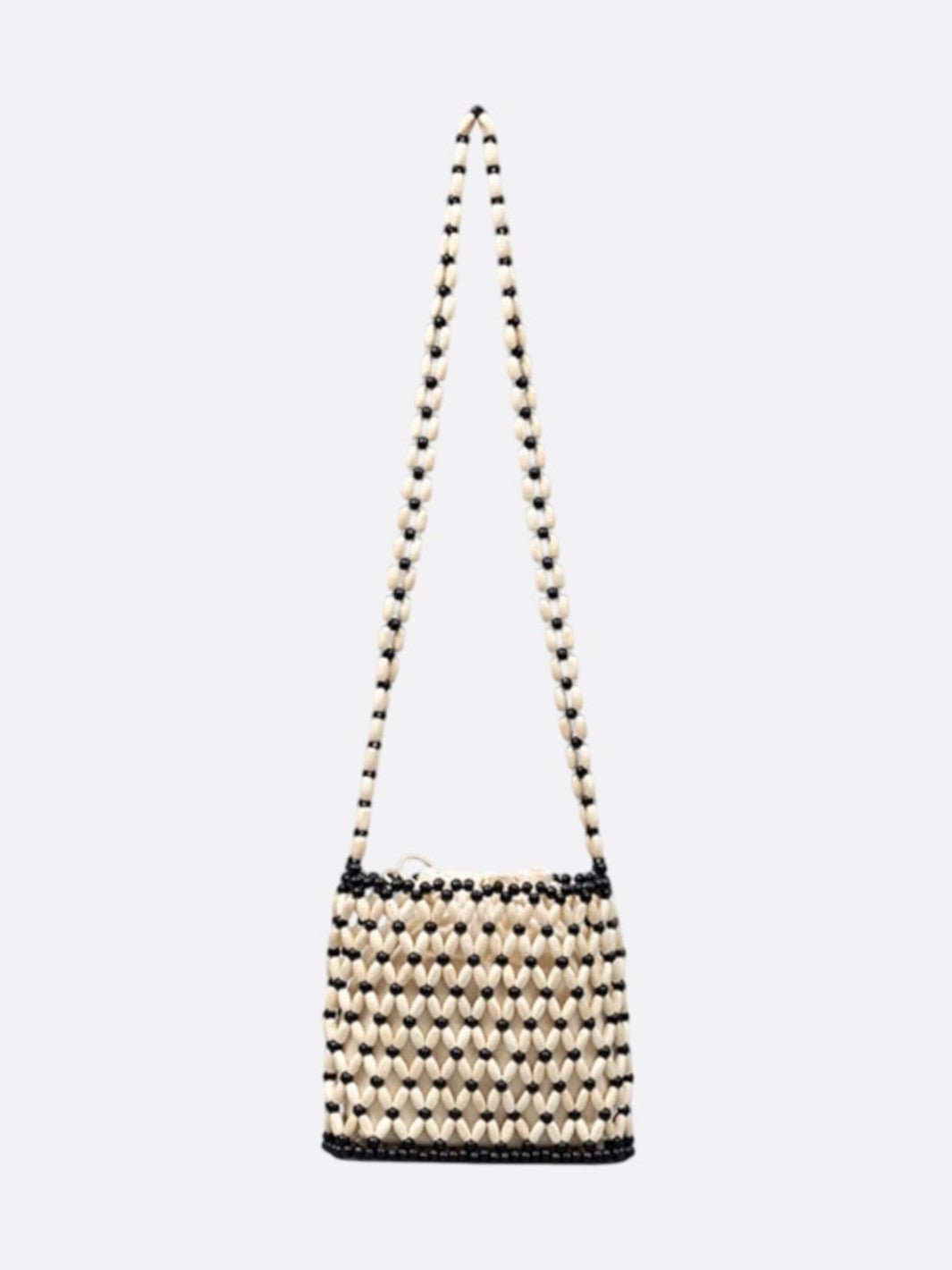 Beaded shoulder bag