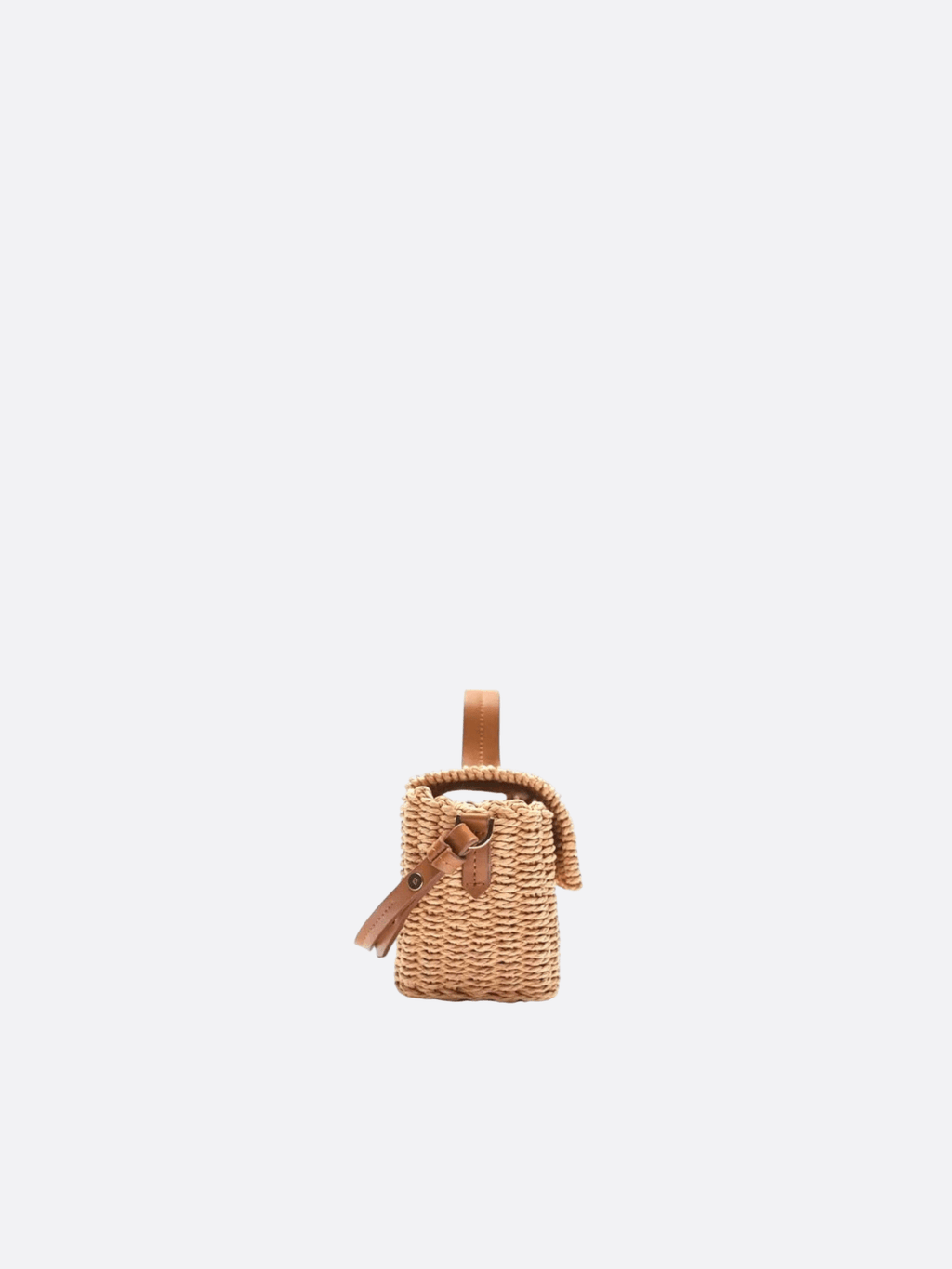 Braided shoulder bag