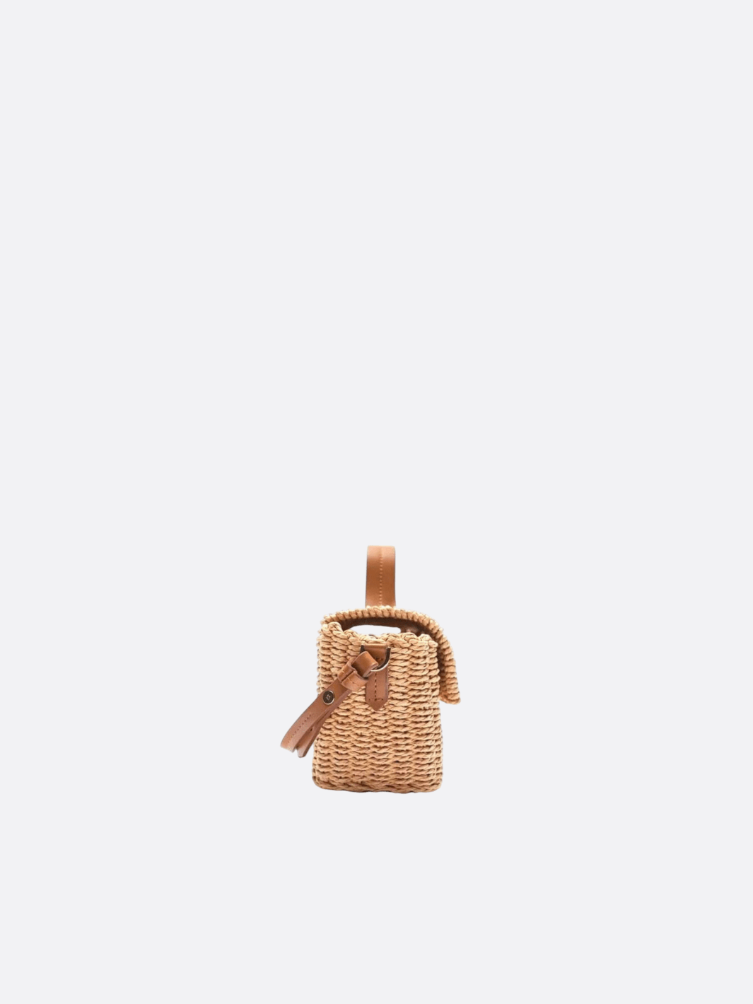 Braided shoulder bag