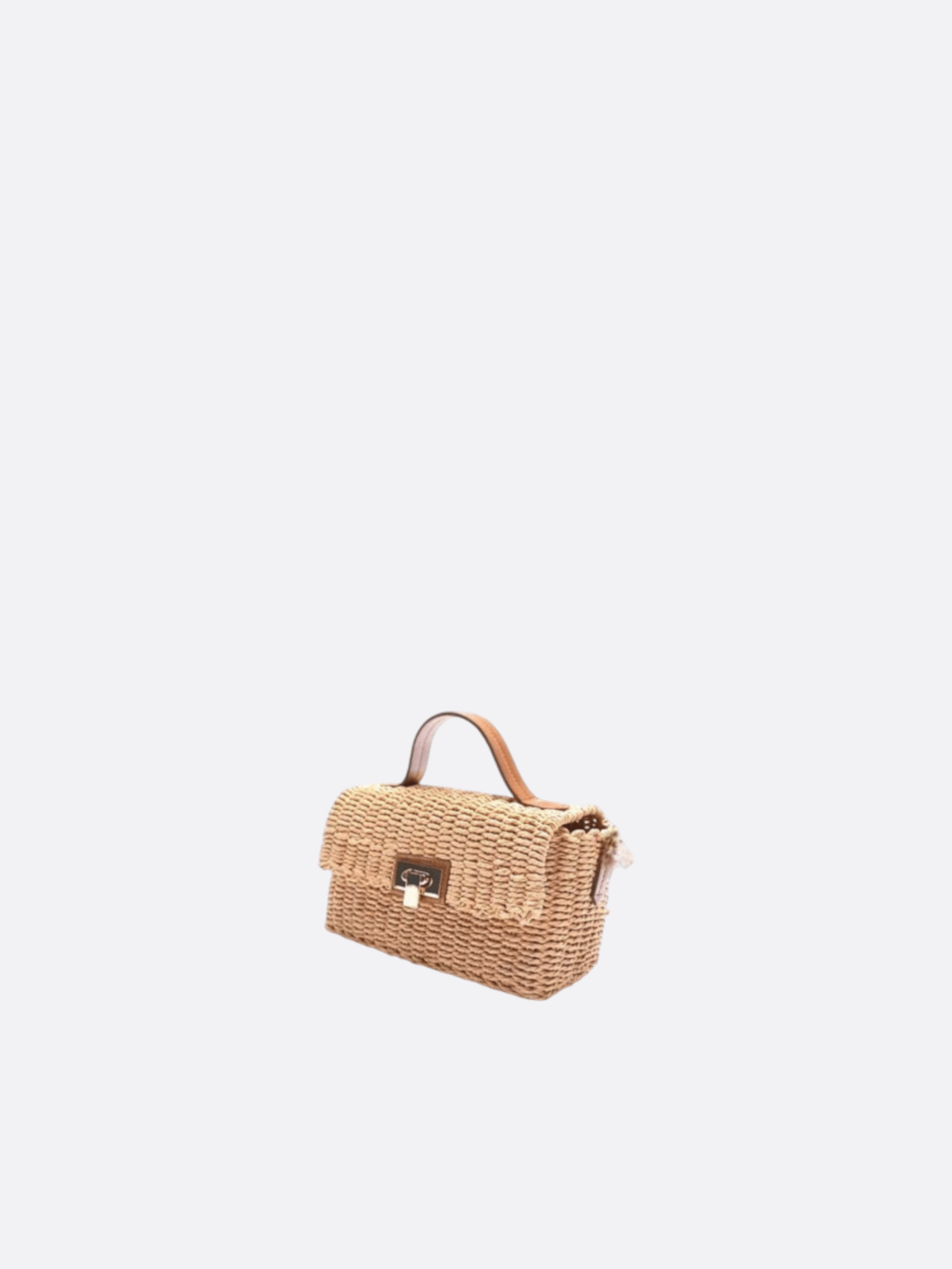 Braided shoulder bag