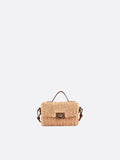 Braided shoulder bag