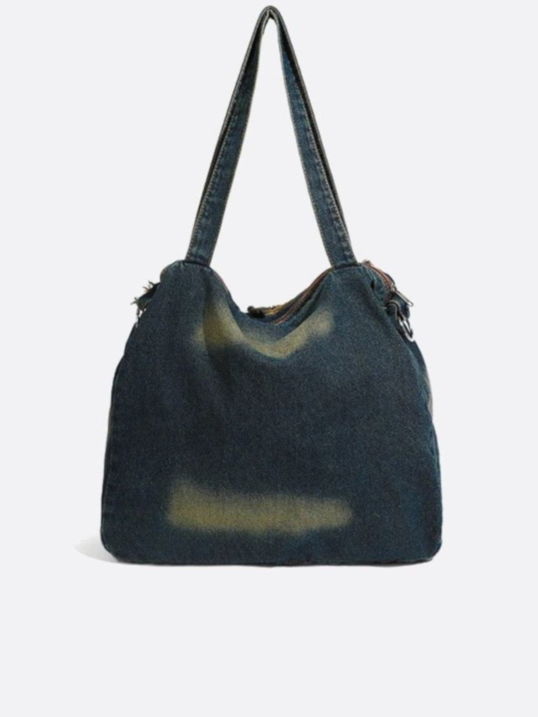 Denim messenger bag