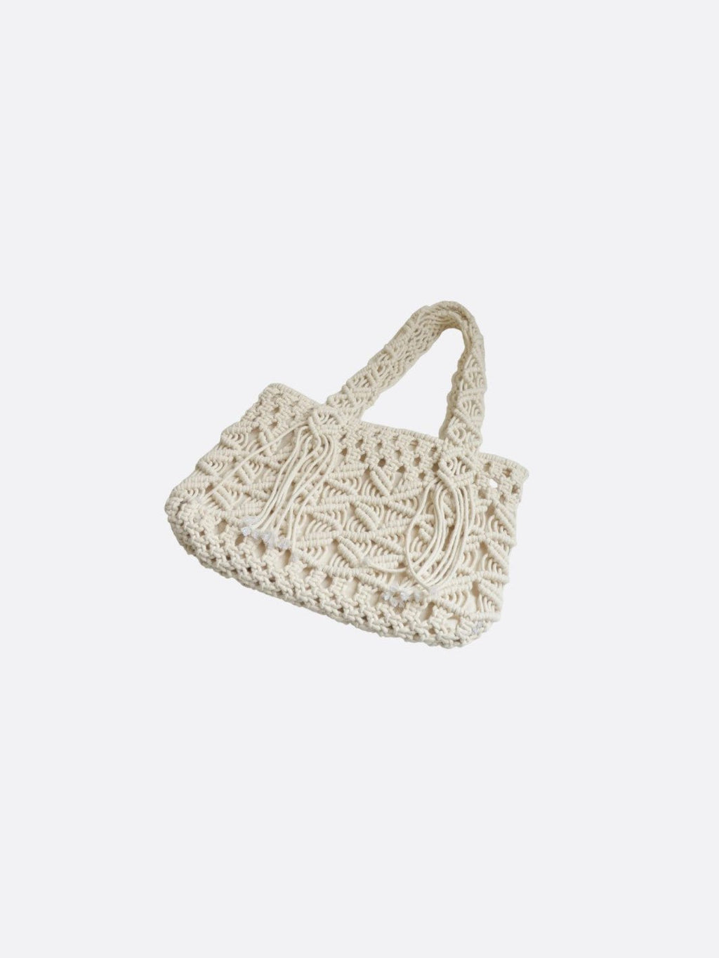 Macrame tote bag