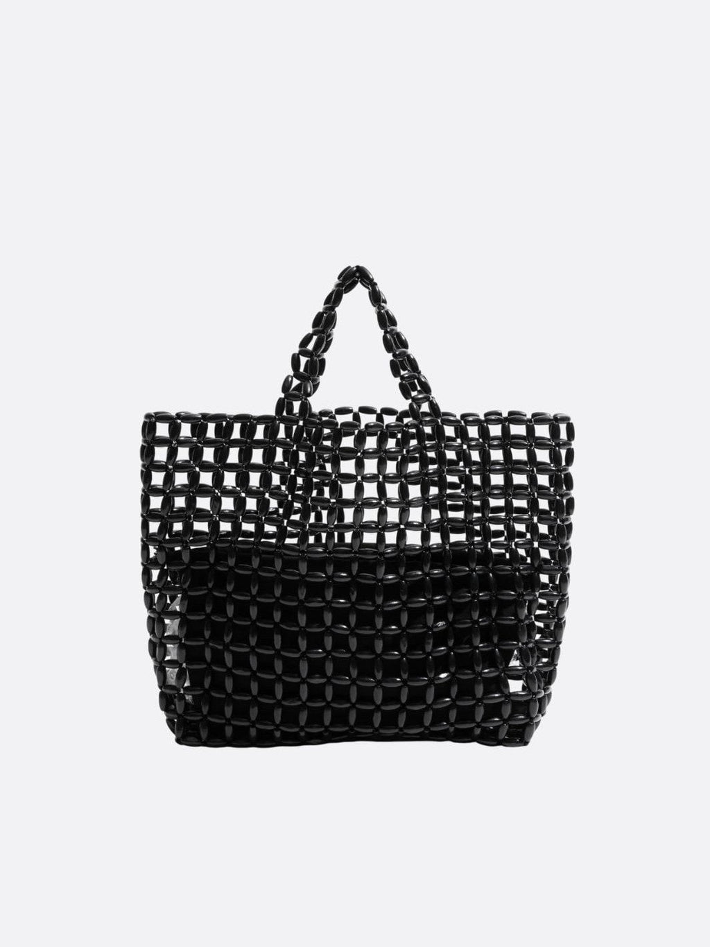 Beaded tote bag