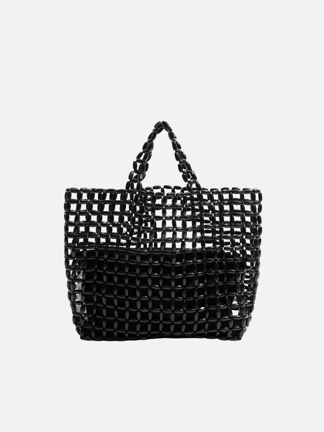 Beaded tote bag