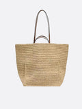 raffia tote bag