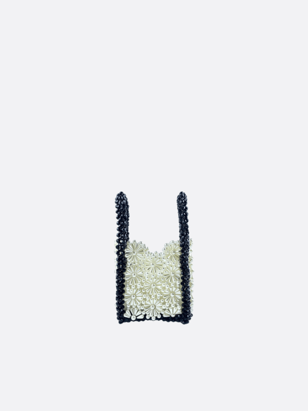 Square beaded bag