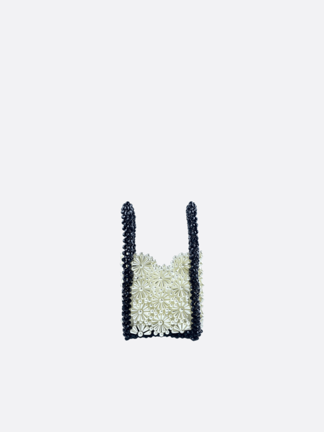 Square beaded bag