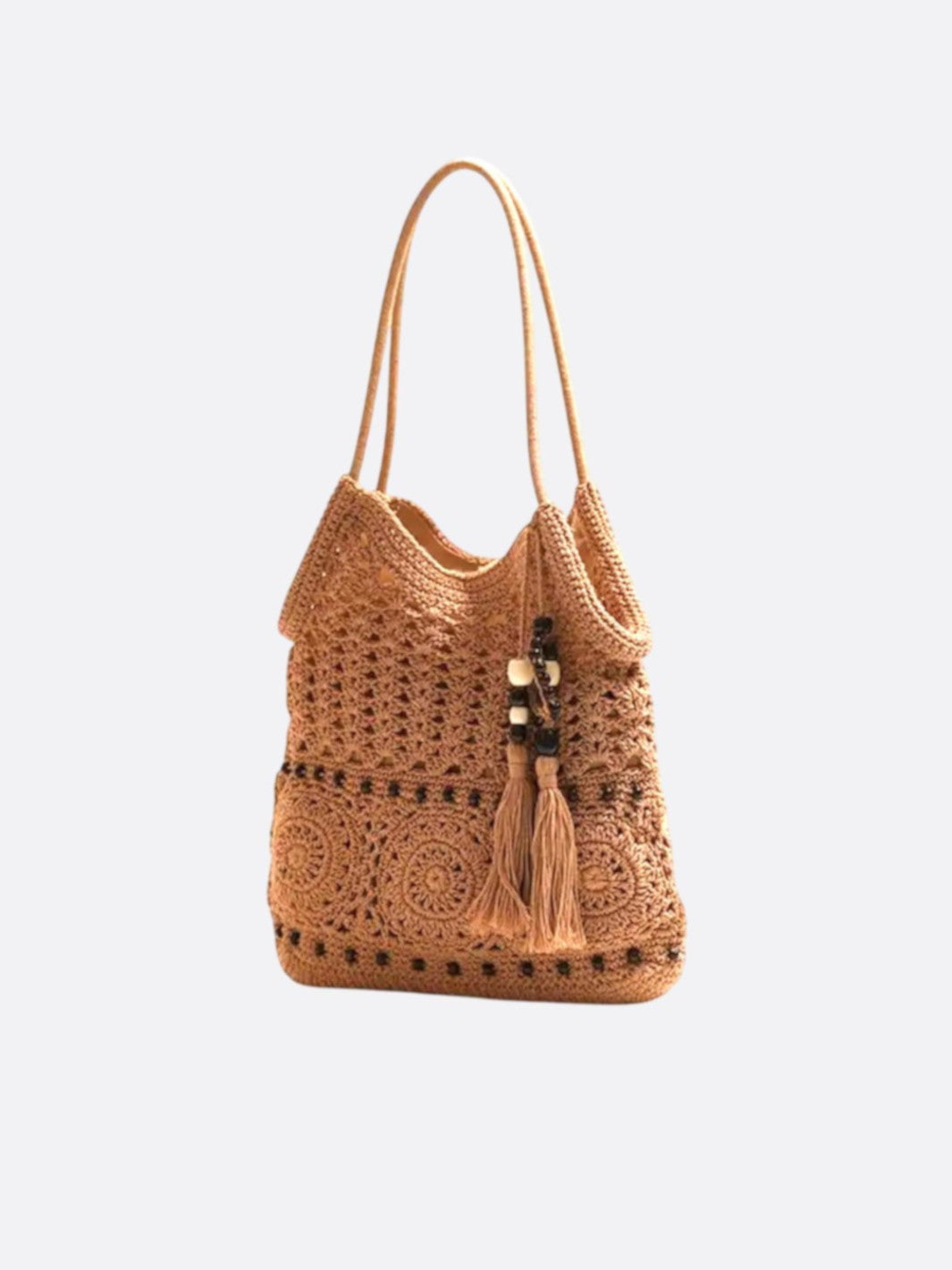 Crochet shoulder bag