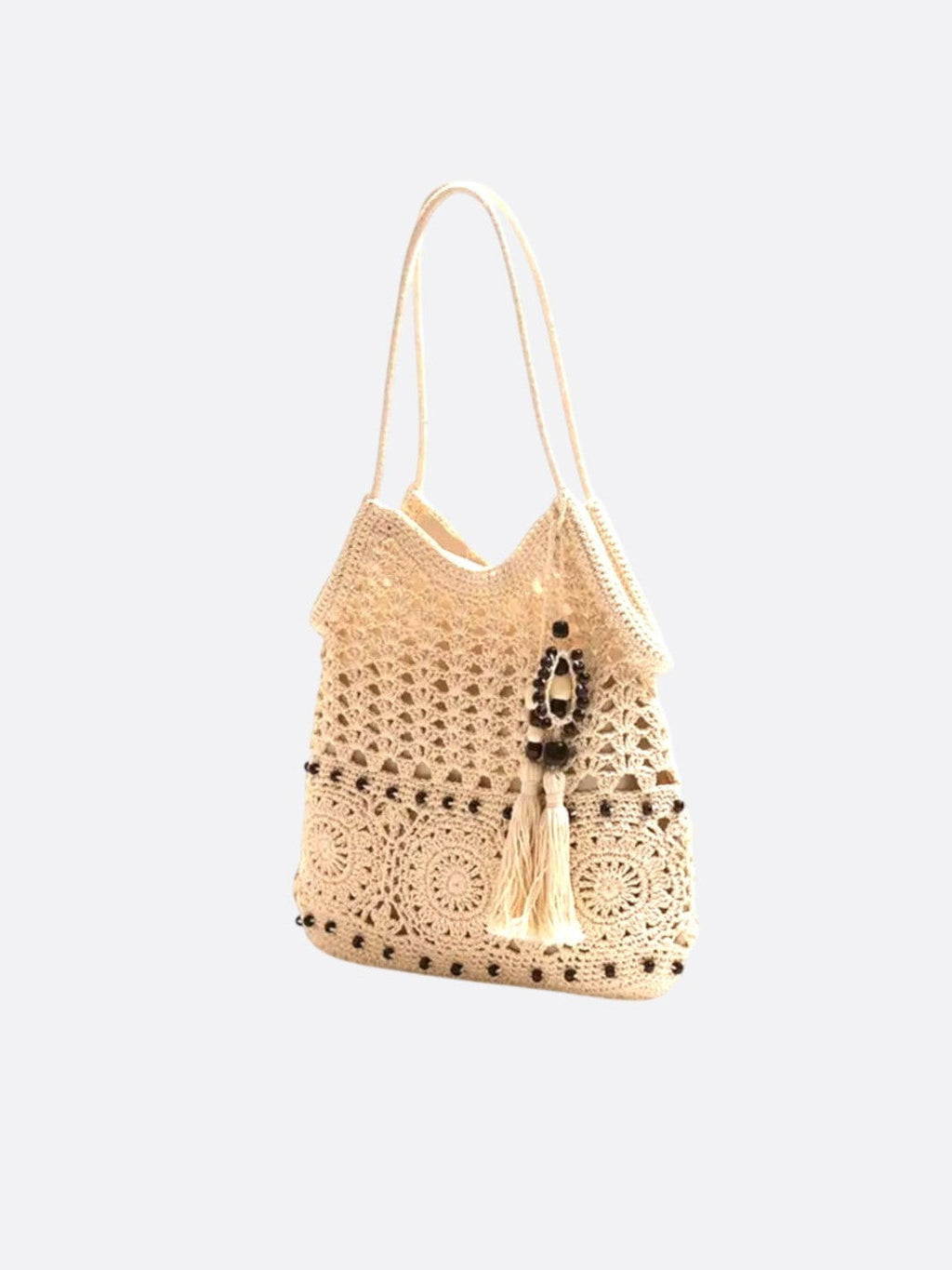Crochet shoulder bag