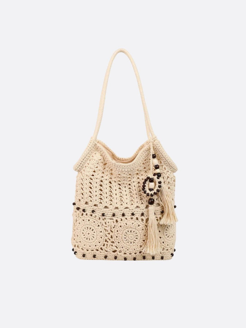 Crochet shoulder bag