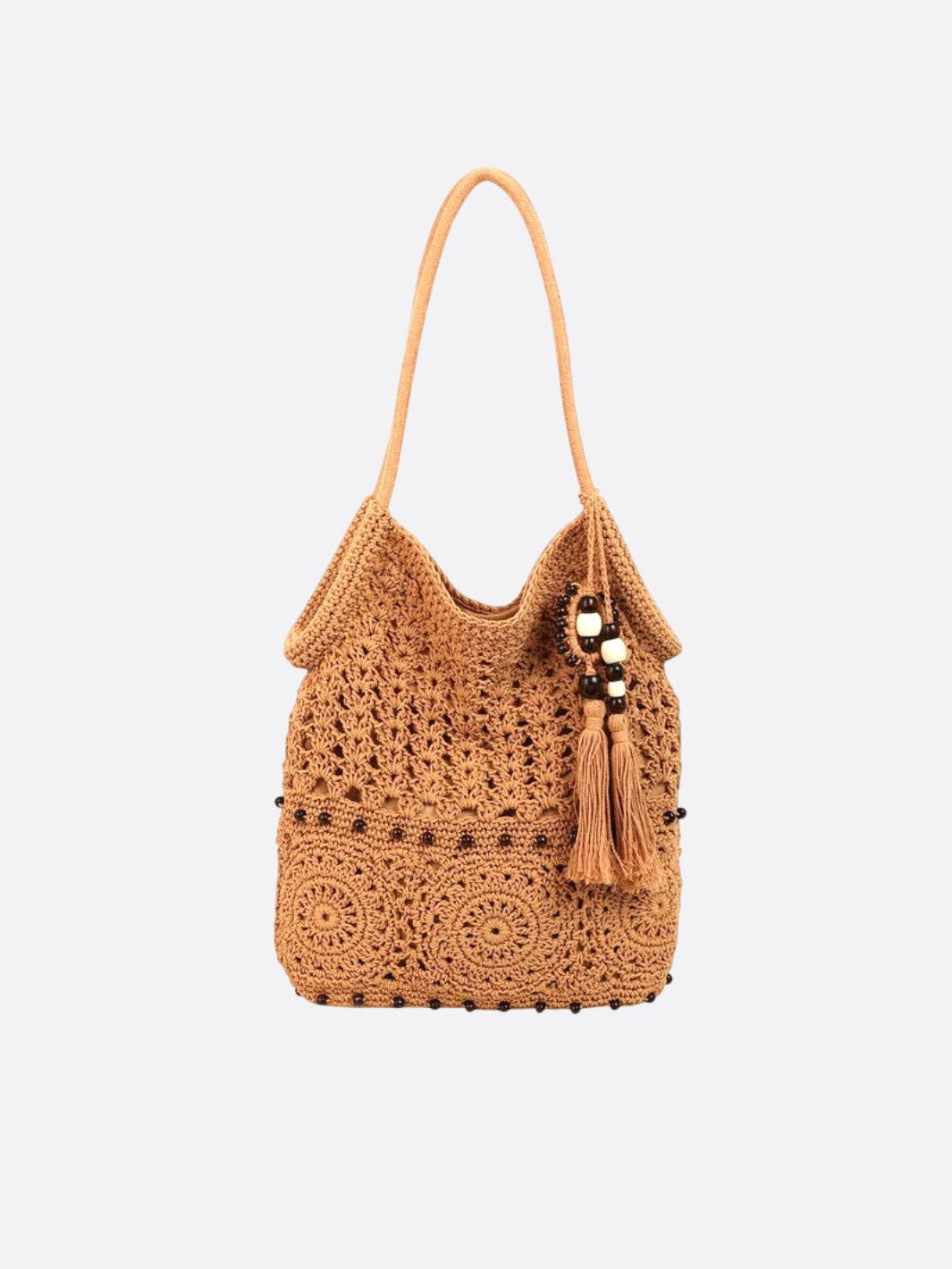 Crochet shoulder bag