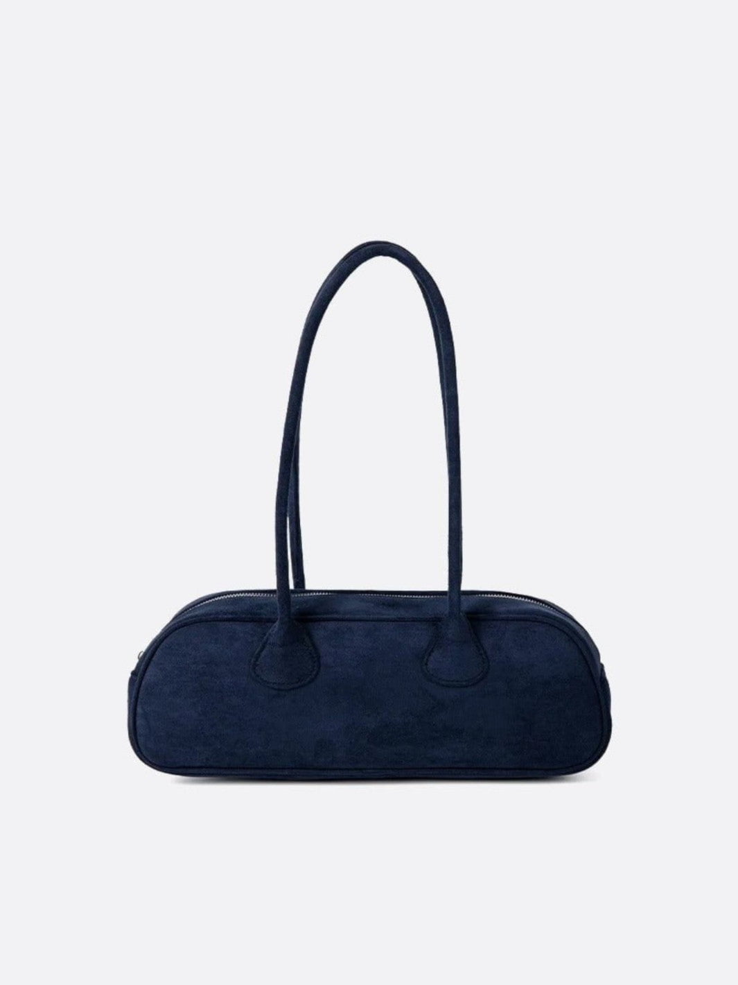 Suede shoulder bag