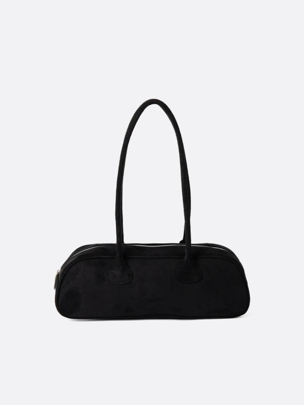 Suede shoulder bag