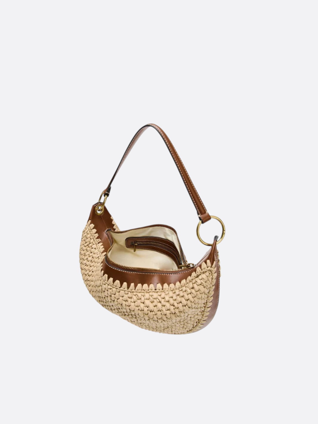 Straw Shoulder Bag