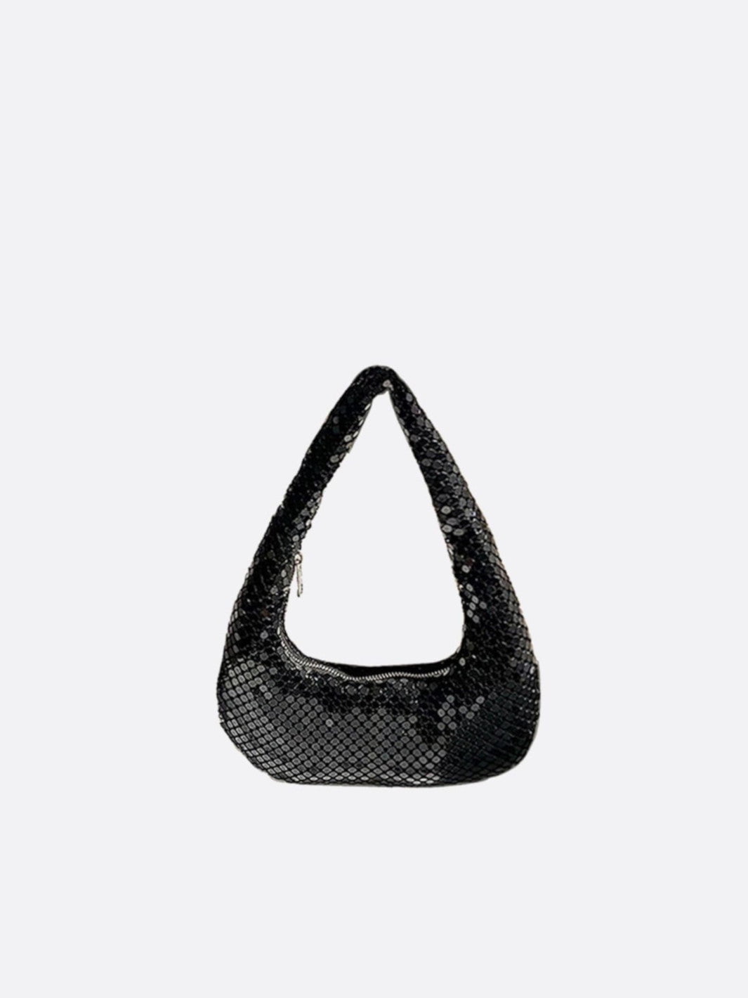 Sequin shoulder bag