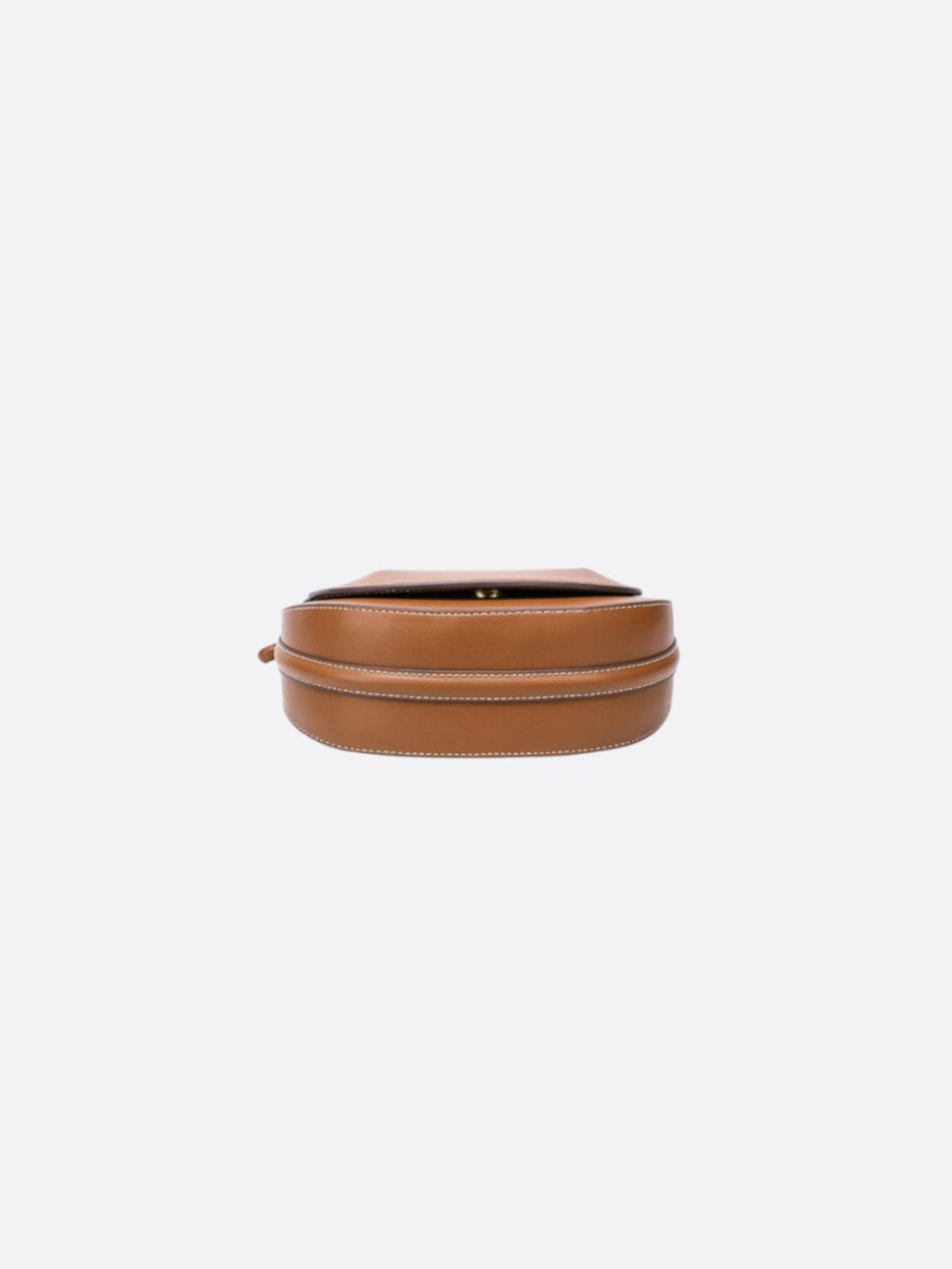 Half-moon leather bag