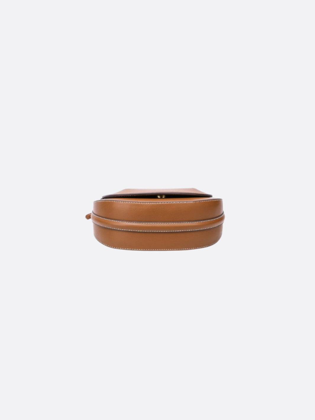 Half-moon leather bag