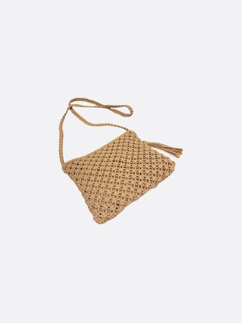 Sac en macramé avec bandoulière