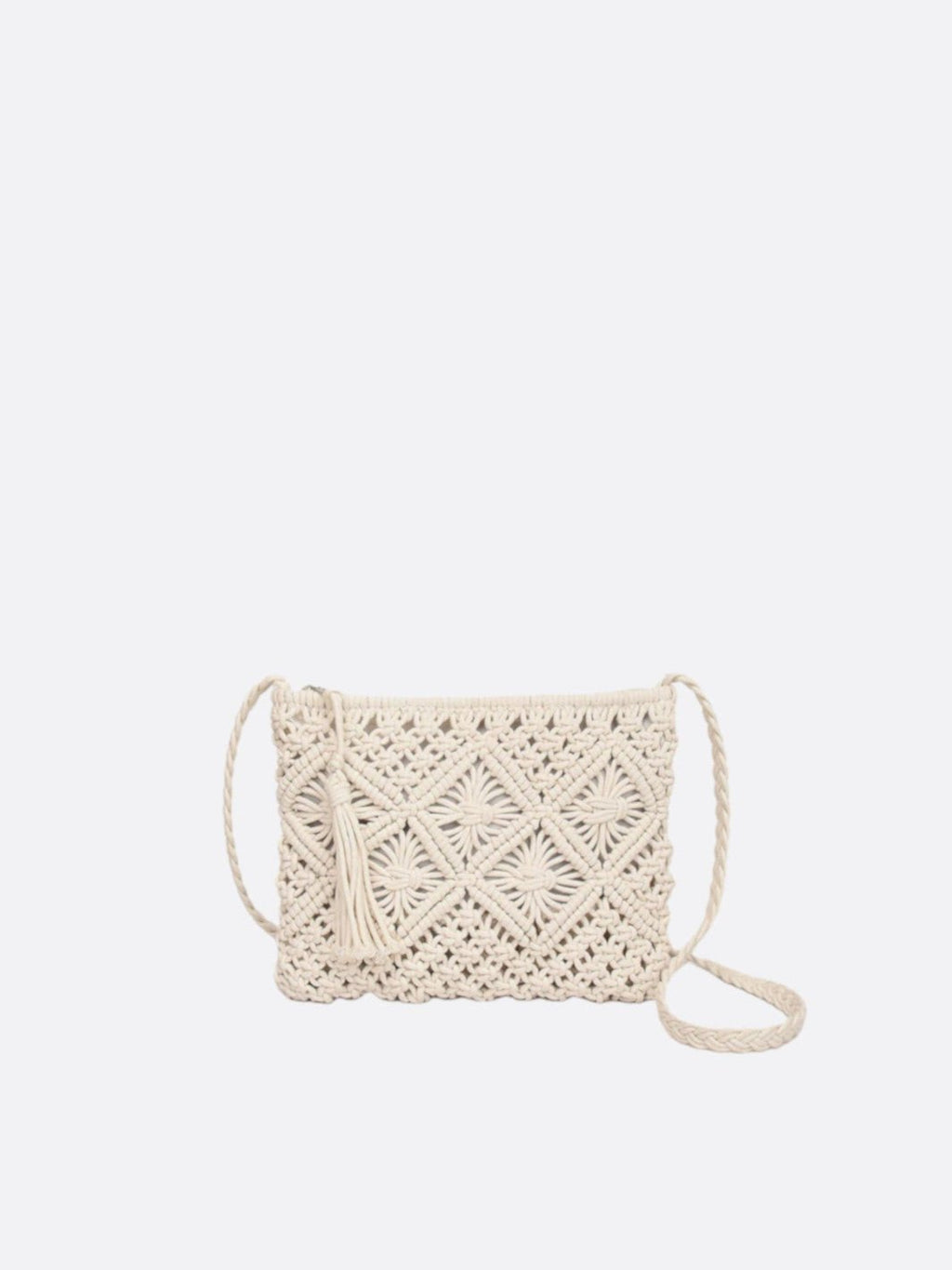 Sac en macramé avec bandoulière