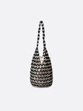 Wooden bead bag