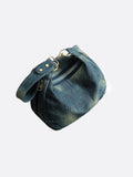 Denim shoulder bag