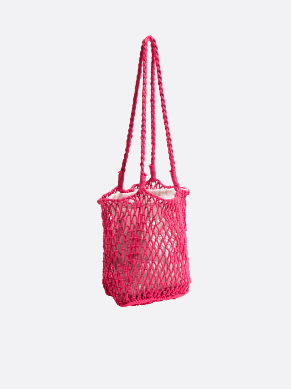 Mesh bag with pouch
